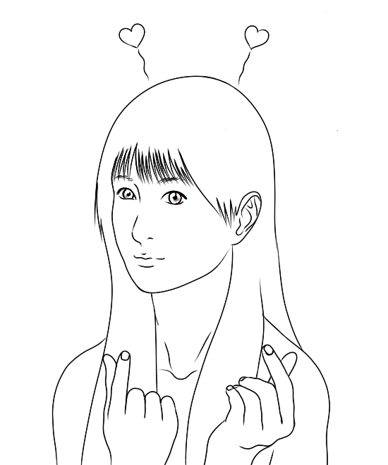 Fernand68642945's tweet photo. Character that I created in traditional pencil drawing, which I finished in the Sketchbook app.

She gave you a finger heart. Reply with your like. 🥰

#creations #conceptual #conceptart #conceptartist https://t.co/9Hw69ztxnr