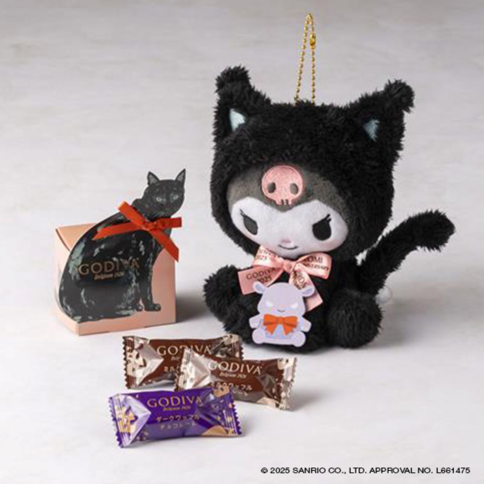 サンリオ GODIVA ゴディバ マイメロ クロミ マスコット ぬいぐるみ 今年はクロミが仲間入り「サンリオ×ゴディバ」1月11日より