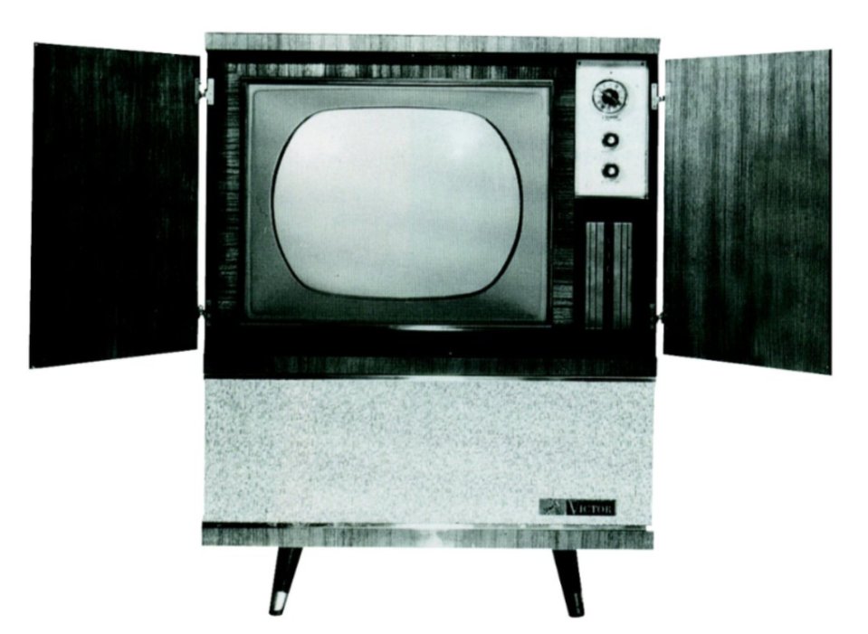 今日は、日本初のカラーテレビ放送が開始された日だそうです！📺✨

そこで、1960年に日本ビクターが発売したカラーテレビ第1号機「21CT-11B」を写真でご紹介！

ちなみにVictorでかつてテレビ受像機やディスプレイを販売していたことをご存じでしたか？😊

ご存じの方は、いいね❤で教えてください！