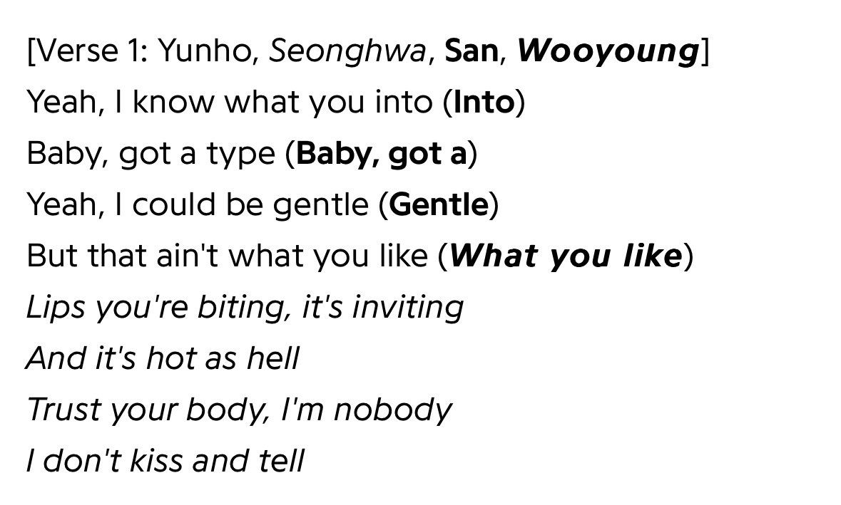 the way they picked IYF of all songs to explain has me crying. theyre gonna look straight at the camera as they explain the meaning behind this entire verse