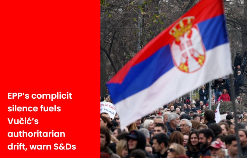 DAME I GOSPODO - EVROPA PUMPA 🇪🇺⛽️

Socijalisti, demokrate, zeleni, "Obnovimo Evropu" jasno poslali poruku da je vreme za zaokret u politici prema režimu u Srbiji. Podrška studentima. Svi više grupacija u EPP traži preispitivanje članstva SNS

Srbija i EU na novom putu 🇷🇸🇪🇺