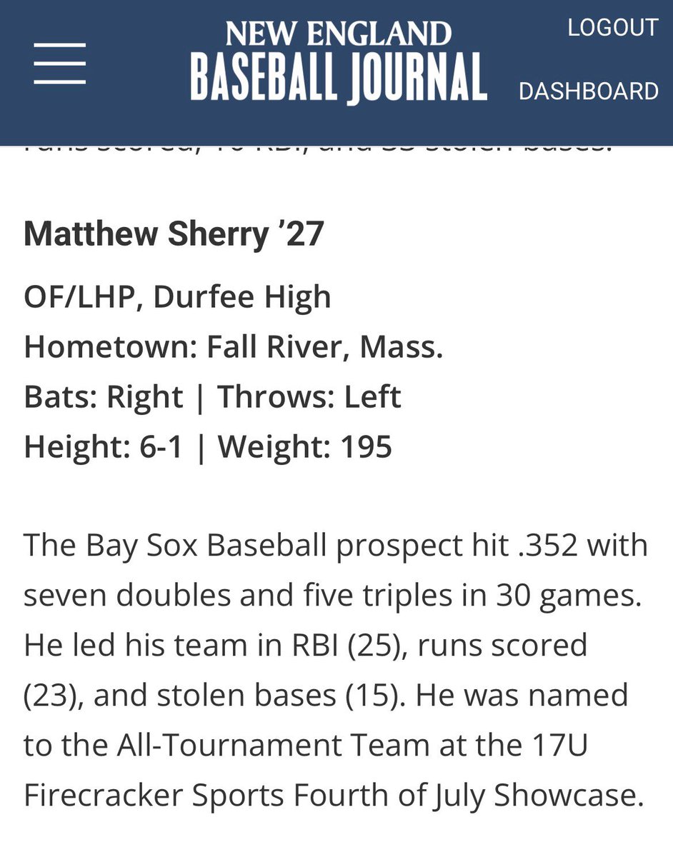 Matt Sherry tweet media