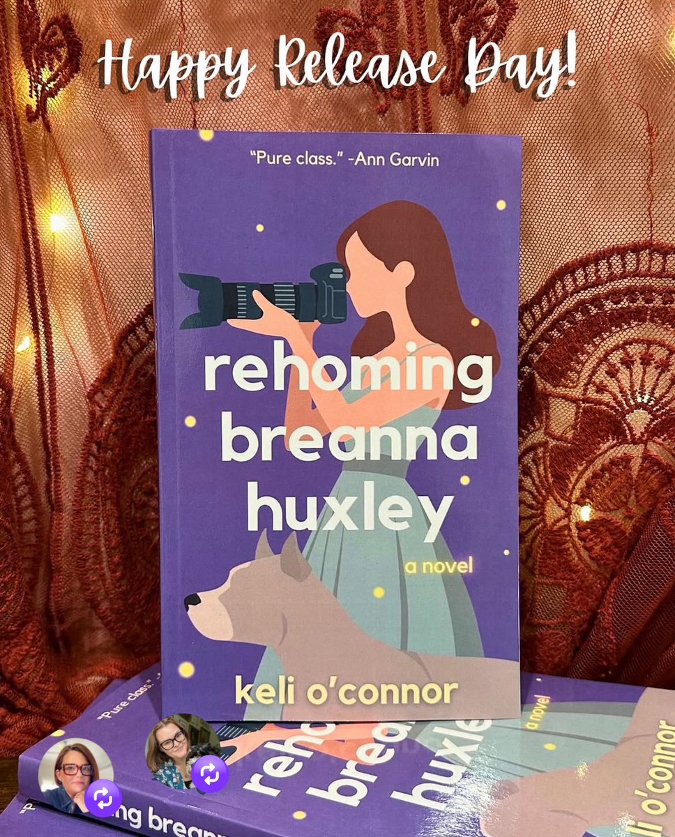 It's release day for Drexel MFA alumnus, Keli O'Connor. Her latest novel REHOMING BREANNA HUXLEY is available in fine book stores now. A down-on-her-luck dog mom wins a TV dream home and a chance to win back her boyfriend, if everything goes just right.

books2read.com/rehomingbreann…