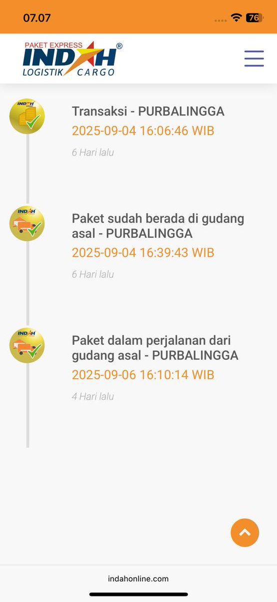 Cok lama banget indah cargo ini, di telp csnya no respon, parah sih ini <a href="/IndahLogistikId/">Indah Logistik</a> <a href="/Indahlogistik/">Indah Logistik Cargo</a>