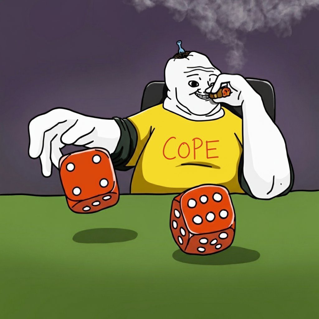 Seishiro3003's tweet photo. I’m always looking for a memecoin to hold long-term. Now I’ve found it—it’s $COPE. Instead of chasing new trends every day, pick the right narrative and hold.
$COPE to the moon. 🚀🚀🚀 https://t.co/6sxrCTOjHL