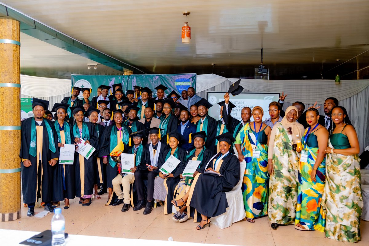 GreenStarzHub's tweet image. The Research Capacity Building Program Cohort 2; Graduation Ceremony: Watch it here 📷 youtu.be/gvGexak296s?si…
On 23rd August 2025, Green Starz Impakt Hub (GreenStars) proudly celebrated the Graduation Ceremony of the Research Capacity Building Program (RCBP) Cohort 2.