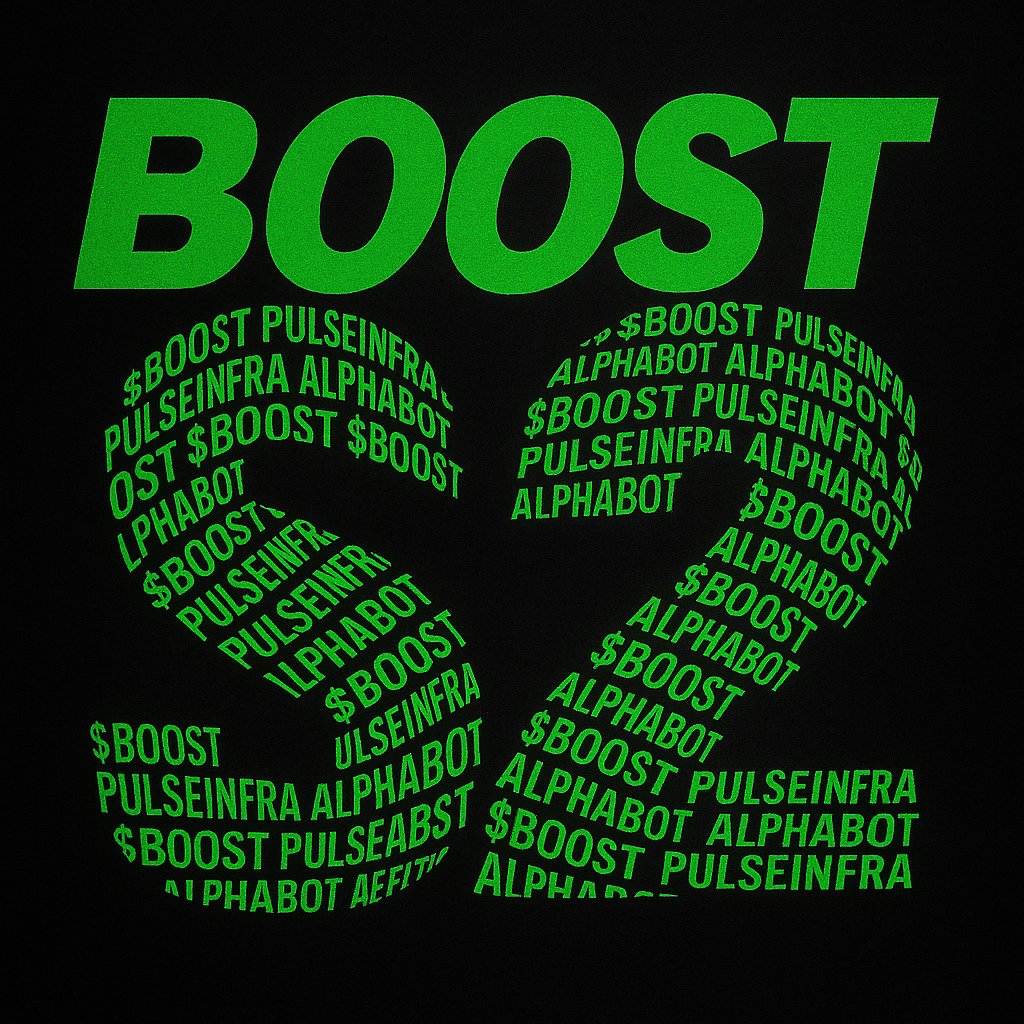 ⚡️ Diving into Boost Season 2 on <a href="/alphabot/"></a> Pulse — 5M $BOOST up for grabs and Raids now powered by $BOOST. Loving the smooth quest flow. <a href="/boostdotgg/">Boost</a> any alpha on upcoming quest tiers or creator bounties for Raids? Let’s crank it up. #BoostS2 #Infofi