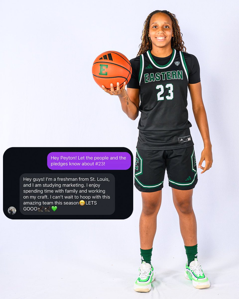 EMUWBB's tweet photo. Showtime Pey ready to show out!
Pledge to her for the Free Throw-E-Thon below!👇
🔗https://t.co/6h86N0ZimS
#EMUEagles | #GreenLightGO https://t.co/sVGEhQWBZq