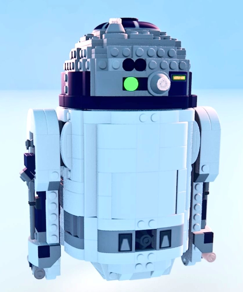 bigmofogaming's tweet photo. Progress update was able to finish the head and legs on this guy just got to add his 3 feet in the coming days. #Madeindreams #LEGO #StarWars https://t.co/Uc4pa5QiHb