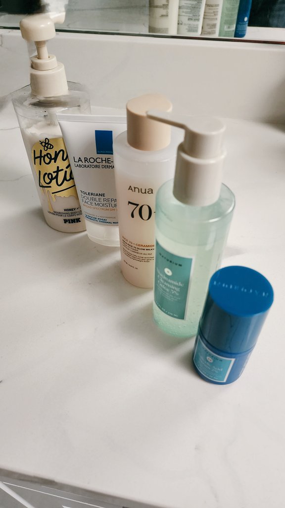 Thrilled the skin care routine <a href="/femdomdiaries/">Goddess Gabrielle</a> put me on last month is working—soft, smooth skin for a proper #feminized sissy! Her vision shapes me daily, &amp; I can't wait to see what She has planned for me next! #forcedfeminization