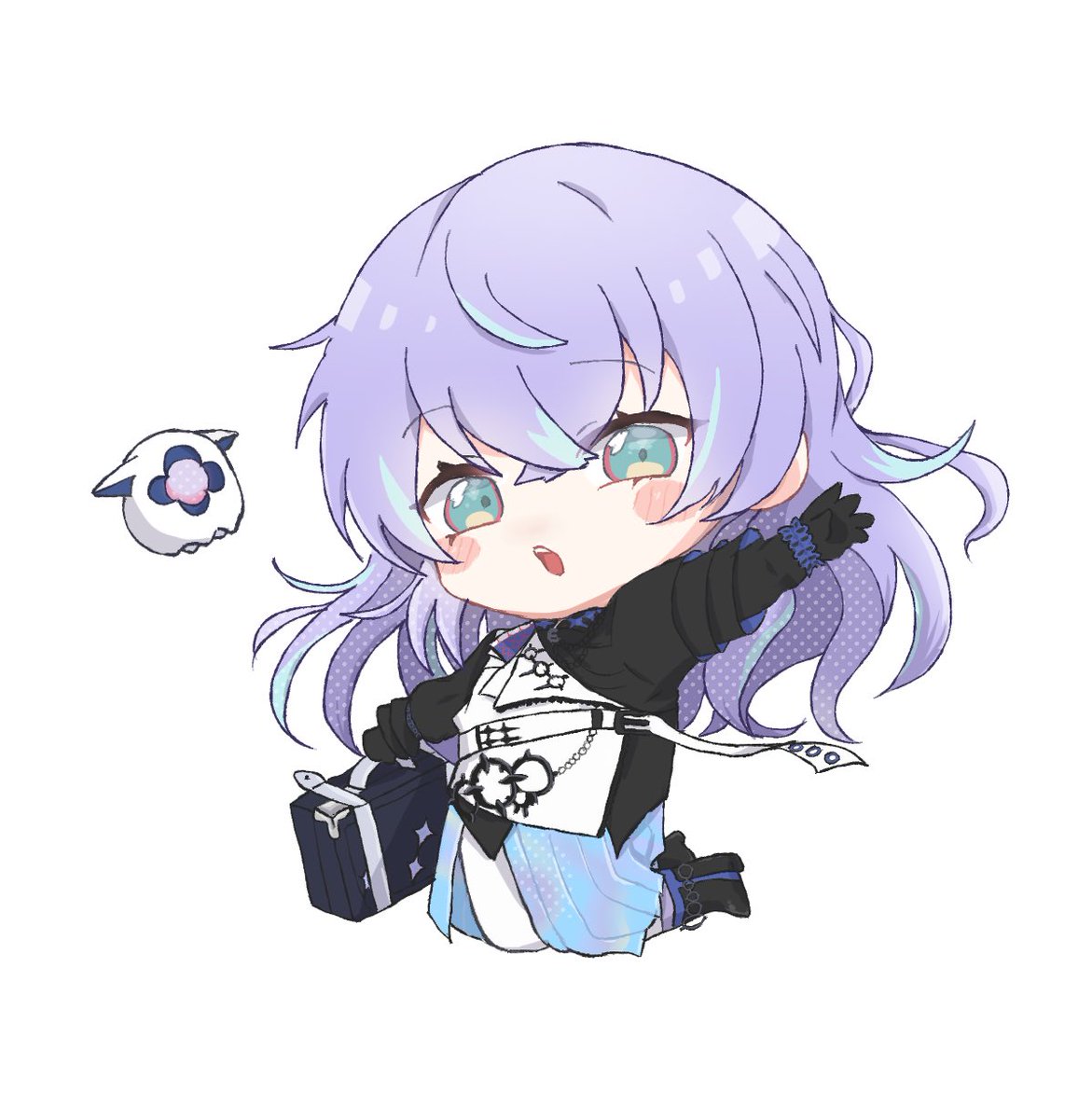 ふたつのいのちを描いております🐙🐙