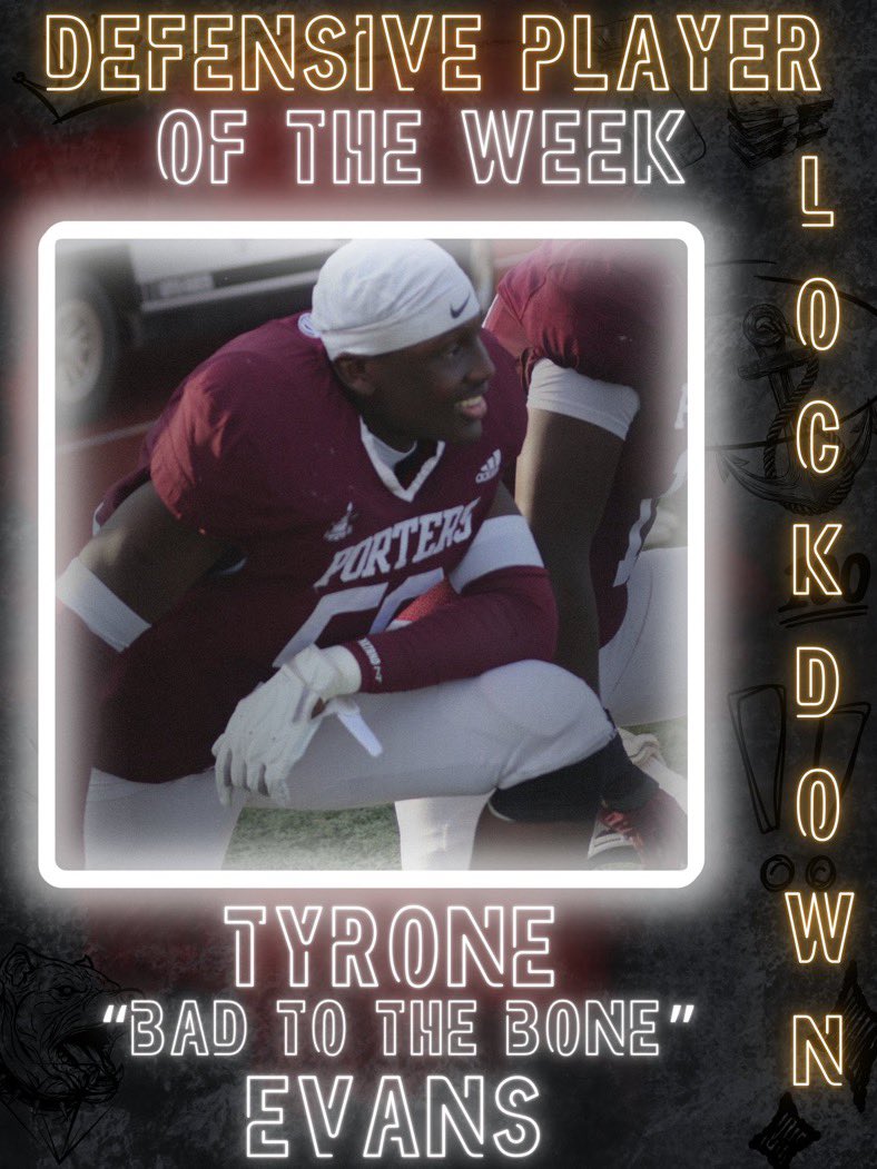 LTHSfootball's tweet image. Congrats to our players of the week
Special Teams - Griffen Russell
Defensive - Tyrone Evans
Offensive Scout - Ethan Robledo
Offensive - Mason Moore
Defensive Scout - Ben Knoeple