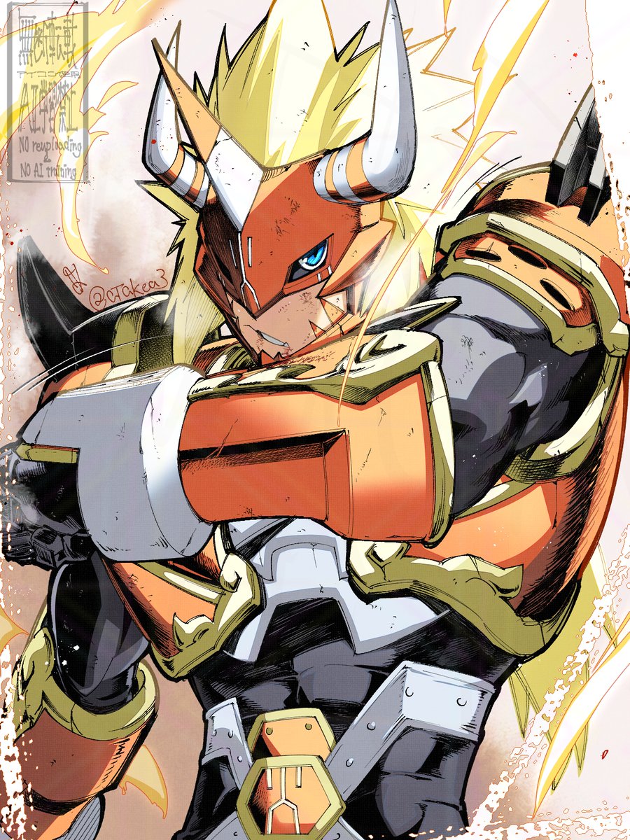 竹内 (@atakea3) on Twitter photo アグニモン
割と描き慣れてきた感が少しする アグニモン
割と描き慣れてきた感が少しする