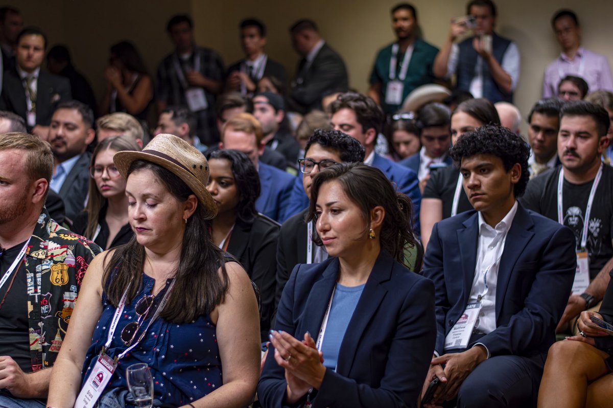 RevivalClubCYRF's tweet photo. Our nominee for @cyrfgop Chair Kristen Nicole Valle moderated a fascinating panel in front of a PACKED audience with Assemblyman @DavidTangipa and Assemblywoman @KateSanchezCA at the Fall 2025 @CAGOP Convention! 🇺🇸

We’re proud to have these two YR legislators in the Assembly! https://t.co/rU3G5j3Eby