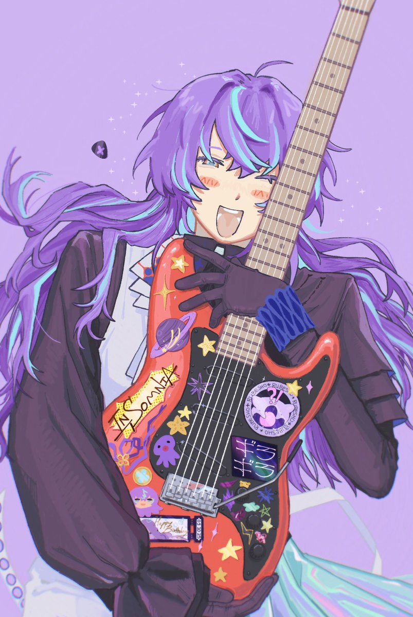 おめでとうございます🐙🎸
#誕ジョウ日2025 
#ショウゾウ画