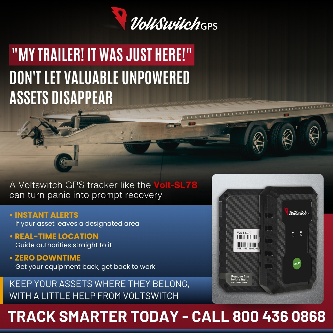 VoltSwitchGPS's tweet photo. Ever felt that sudden cold sweat looking for your detached assets?

Secure your valuable detached assets.
Explore our asset tracking solutions: https://t.co/RtGJEaSj2o

#VoltswitchGPS #TrailerSecurity #AssetRecovery #MobileApp #GPSTracking #RemoteManagement #AppSolution #4G #GPS https://t.co/mEe9B3d52W