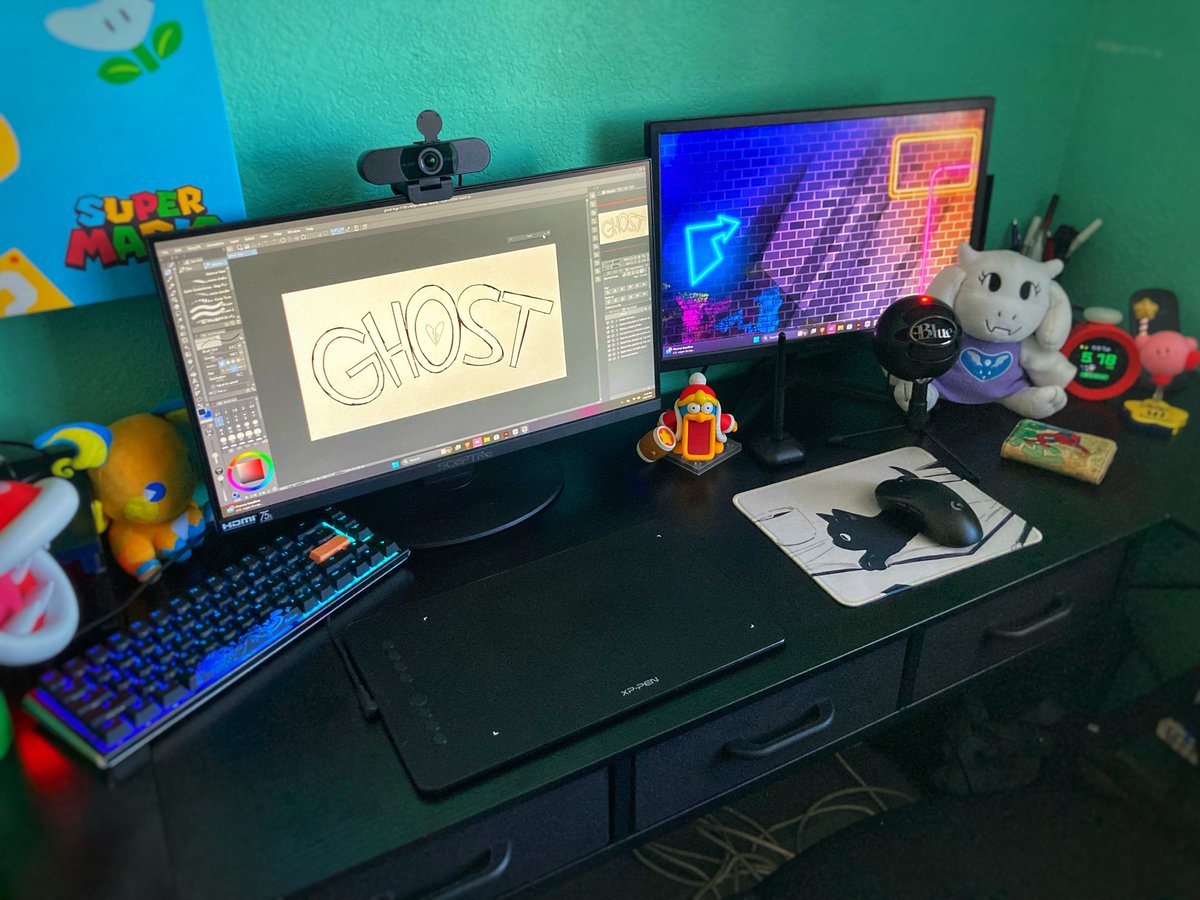 why not, heres my workspace