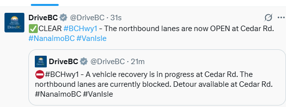 100.3 The Q! tweet media