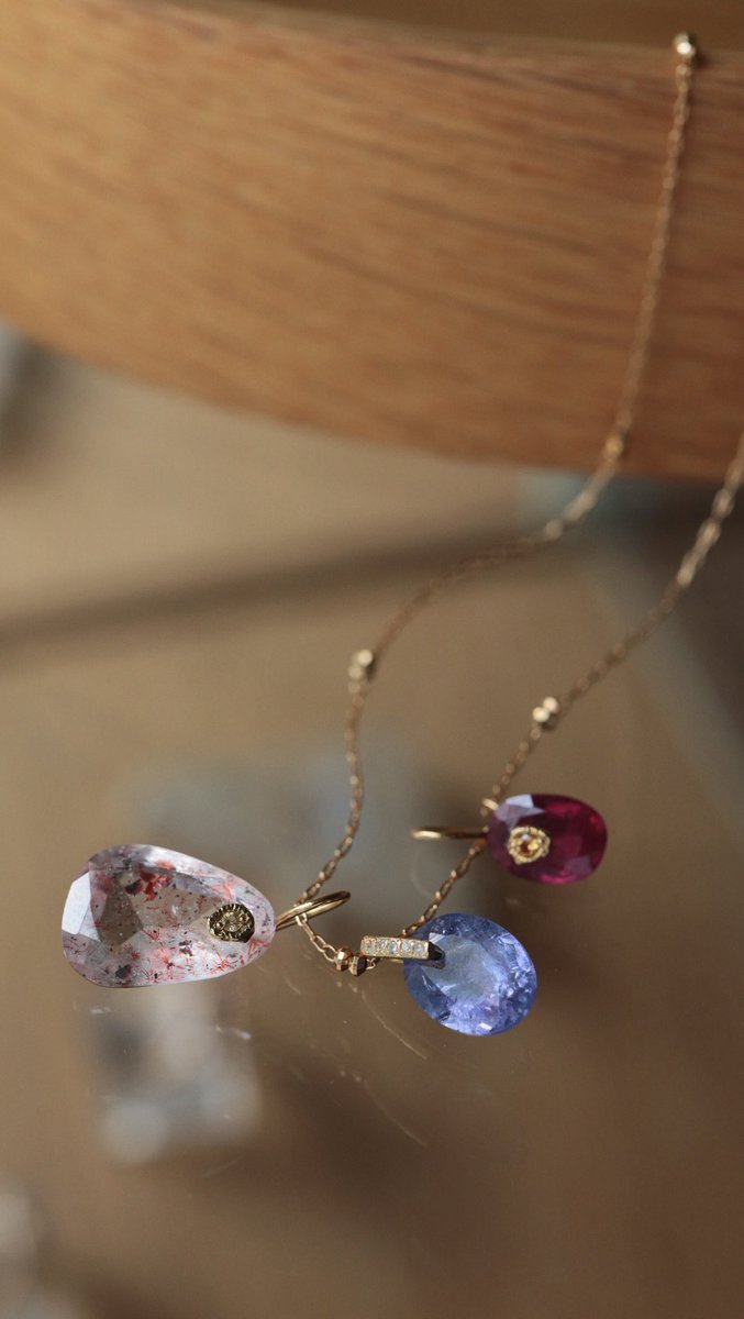 monaka jewelry モナカジュエリー ピアス ボルダーオパール MONAKA