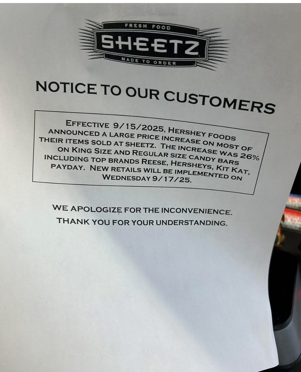 This wholesaler should have ended this price increase notice to customers with “thank you for your attention to this matter”.