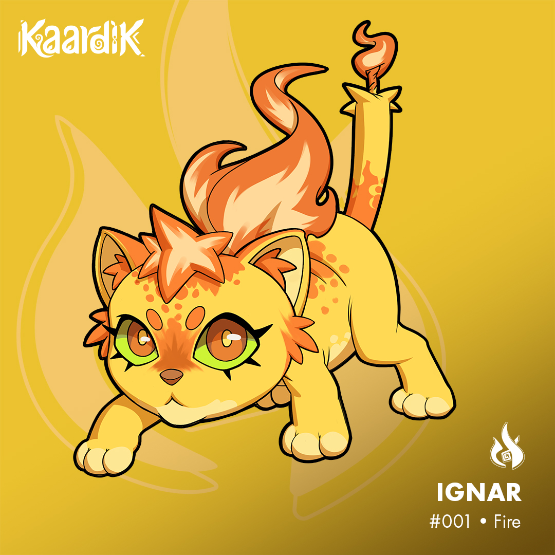 AKaardik's tweet photo. Conheçam o Ignar, o inicial de Fogo do Kaardik!

O que acharam do nosso #001? Já escolheriam o Ignar como seu parceiro de jornada?

#Kaardik #IndieGame #PokemonLike #MonsterTamer #IndieDev #IndieGameDev #Steam #Wishlist https://t.co/PstJrK6KAS