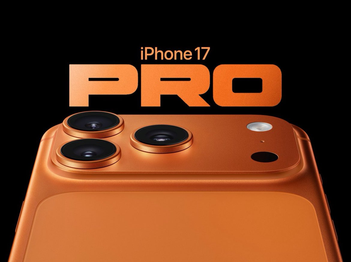 A parte il font utilizzato per scrivere PRO che sembra ti stiano vendendo frullati proteici, ma che roba tamarra è sto iPhone ? Almeno In questa colorazione fa piuttosto pena😅 #iPhone17Pro