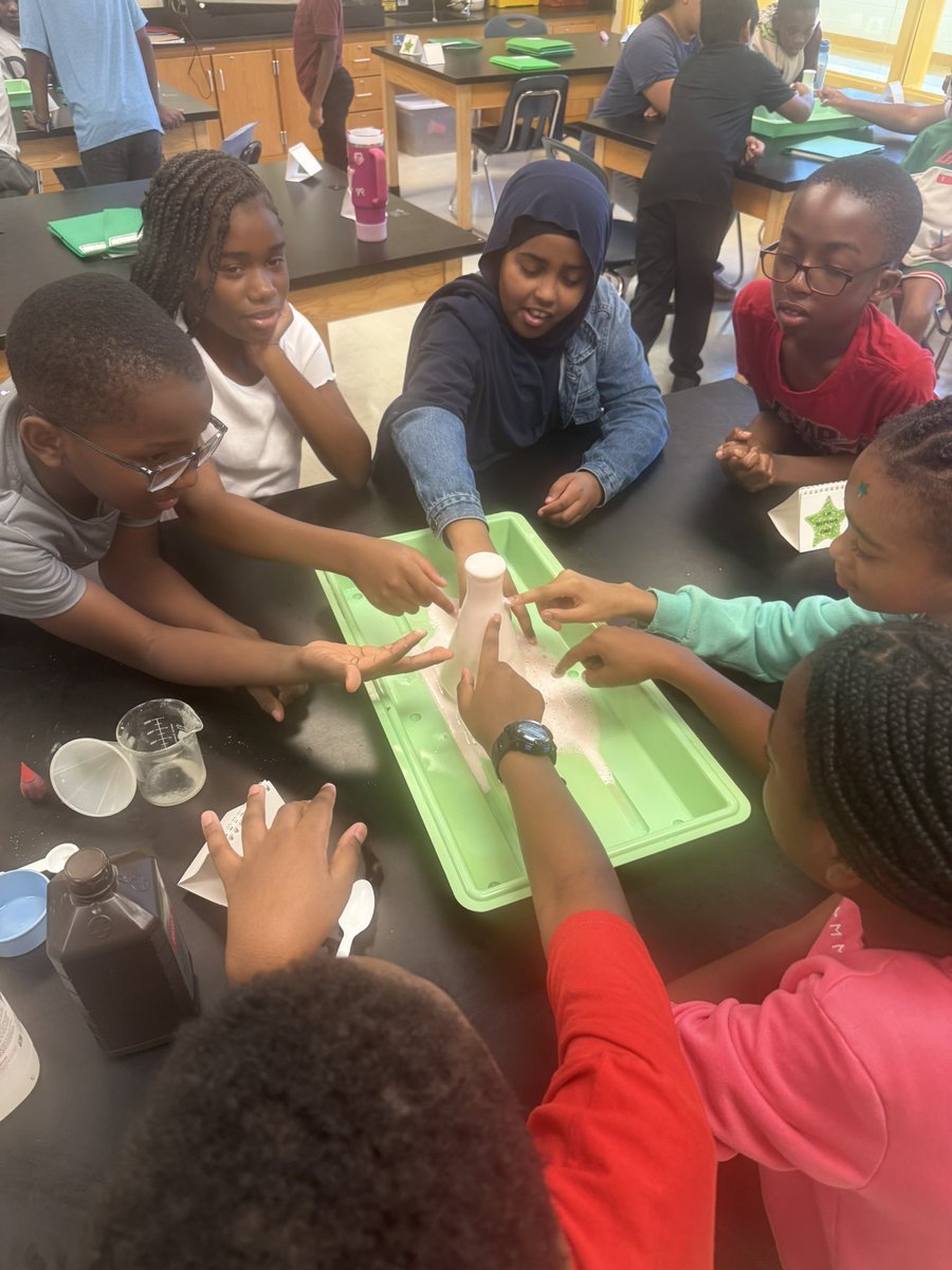 Science lab has been erupting so far.