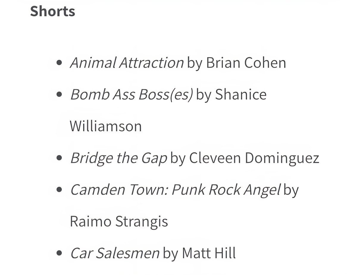 PlanetGarbage1's tweet image. CAR SALESMEN, our dark comedy short, is officially a Quarterfinalist in the 2025 Scriptation Showcase!
This comes just one week after the script advanced to Second Round at the Austin Film Festival!
#scriptationshowcase  #AustinFilmFestival  
#Comedy #Filmmaking   #AFF