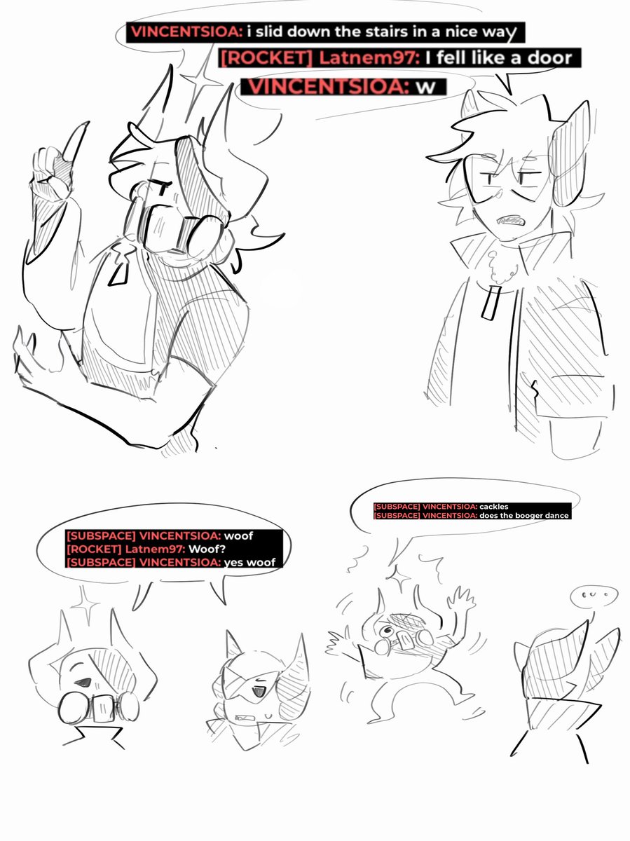 I love random convos in lobbies shout-out to this subspace