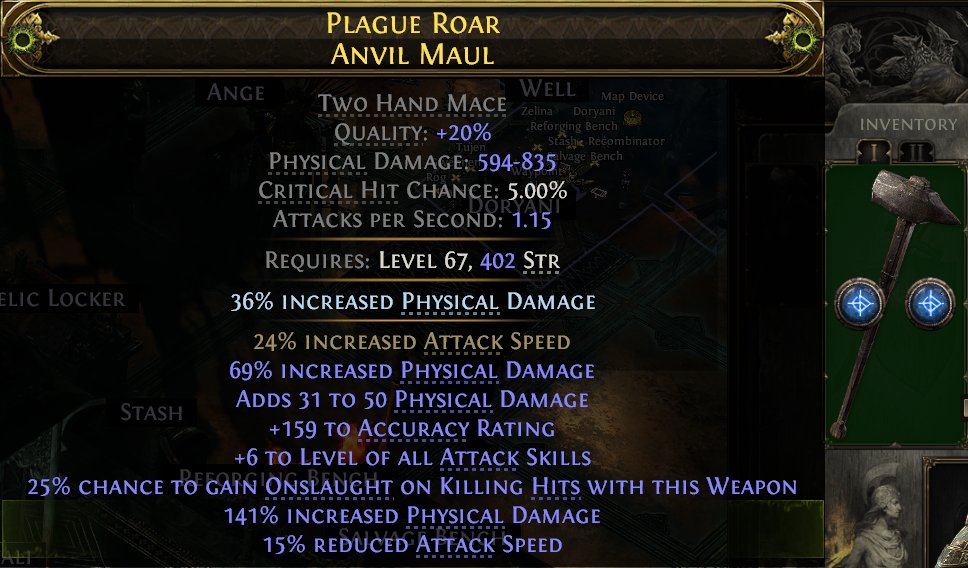From white item to this. Playing PoE since closed alpha, all the way to poe 2 0.3 and ive never crafted better item.