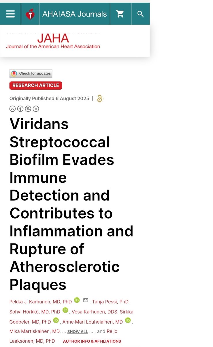 Kalp Krizi Bir Kronik Enfeksiyon Hastalığı mıdır?
#Kolesterol
#kalpkrizleri
#enfeksiyon
Kolesterol değil,bakterilerin problem!

Yıllardır iki noktayı vurguluyorum:

1. Enfeksiyon Hastalıkları, tıbbın en önemli alanıdır.
Ama ne yazık ki ilaç endüstrisinin yönlendirmesiyle tıp