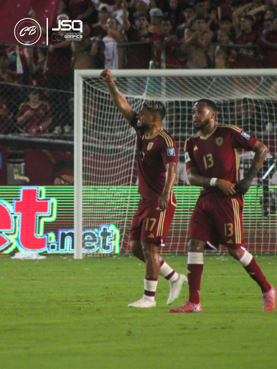 Que nadie nos diga que no es posible 🙌 

La Vinotinto Iguala 2-2 con Colombia tras goles de Telasco Segovia y Josef Martínez 

📷 <a href="/jonathangsqve/">Jonathan Sánchez Quintero 🇻🇪</a>