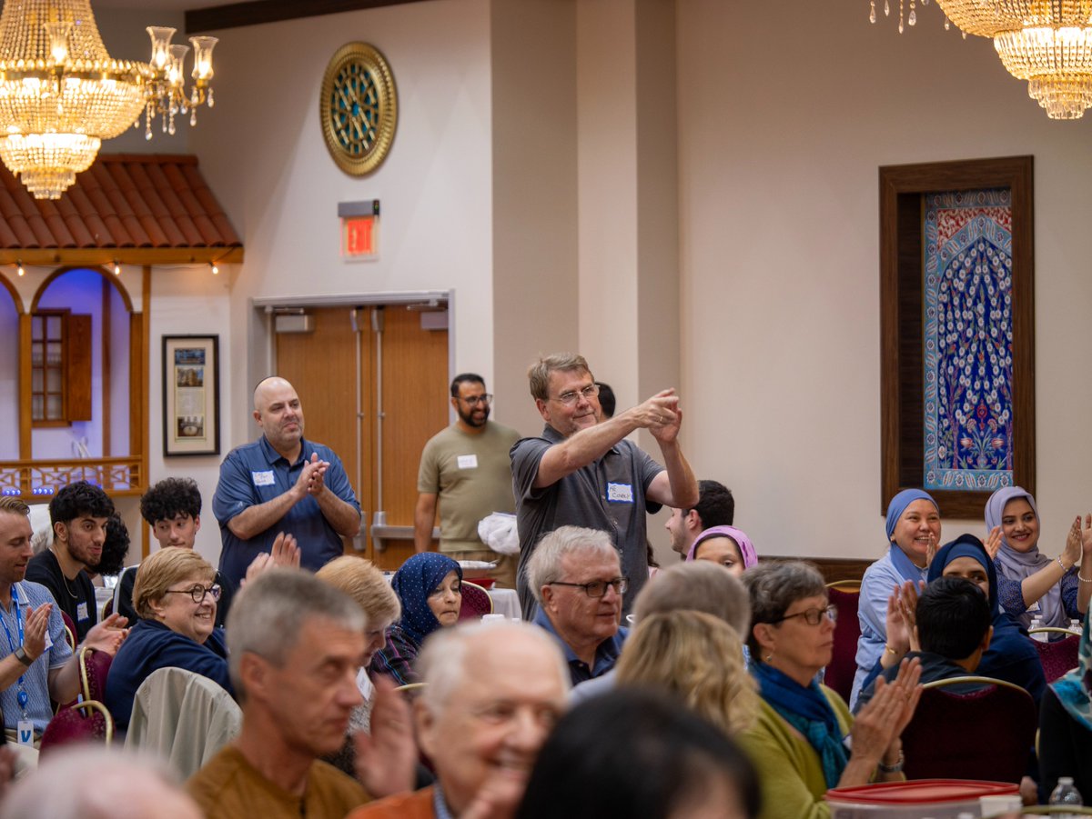 niagaraf's tweet photo. Honored to host this year’s Interfaith Potluck for Peace 🌍✨🕊️An evening of prayer, food &amp; friendship united Jewish, Muslim, Christian &amp; Bahá’í neighbors.
Thanks to @COACPeace &amp; all who joined us in building bridges of peace. #InterfaithDialogue #NiagaraFoundation #HizmetCares https://t.co/5X5Rsdssx2