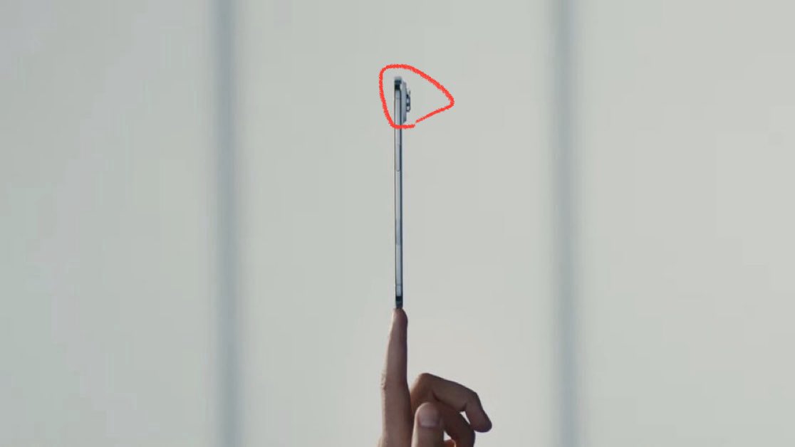 hituji_1234's tweet image. iPhone17 Air Zeroでなんとかここ消せませんか？