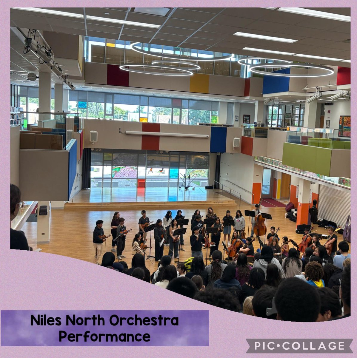 Huge thanks to the Niles North School Orchestra for visiting us today! Our middle schoolers were treated to an incredible performance, a showcase of amazing talent, and a strong reminder of the power of music and the fine arts.
