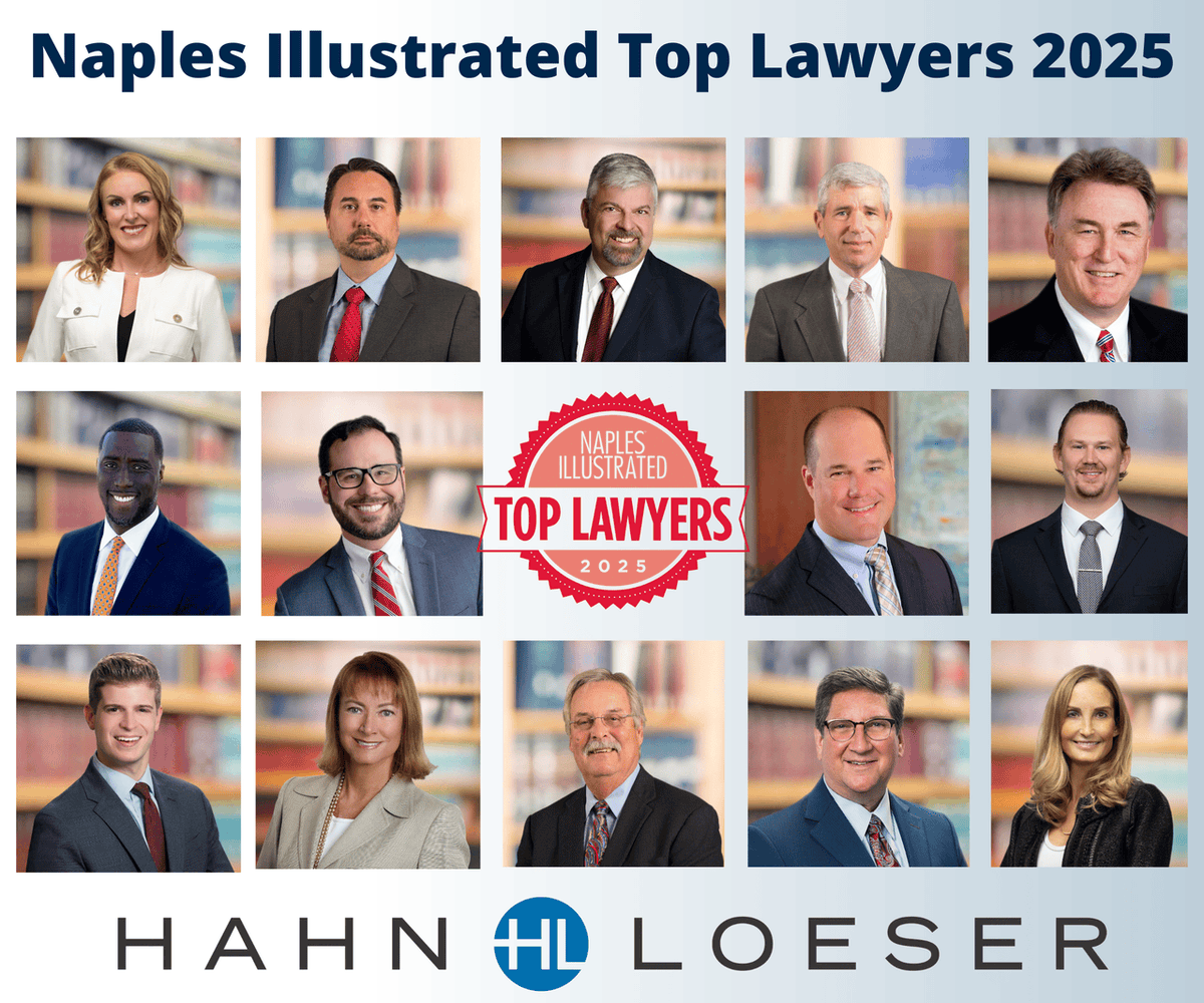 Naples Illustrated honored Allison Christensen, Rob Cooper, John Cunniff, Jeffrey Folkman, John Gast, James Holloway, Joel Hyatt, Mark Klym, Joshuah Miller, Kyle Mordew, Jeanne Seewald, Ted Tripp, Mike Whitt and Phoebe Wise as 2025 Top Lawyers in SW Fla.
hahnlaw.com/insights/hahn-…