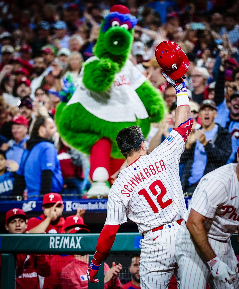 Phillies's tweet photo. Just the 2nd Phillie ever to hit 50 

Congratulations, Kyle 👏 https://t.co/2UfXy7KkgS