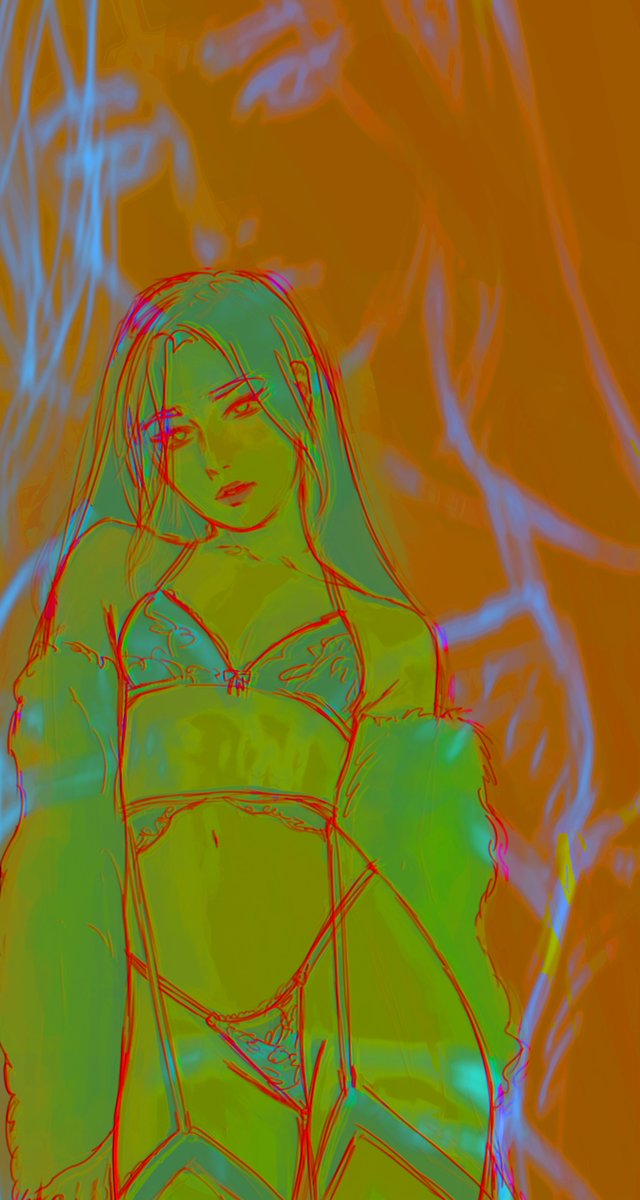 Wanted to play around with colors and experiment a bit with something different than the same old stuff.
#art #digitalart