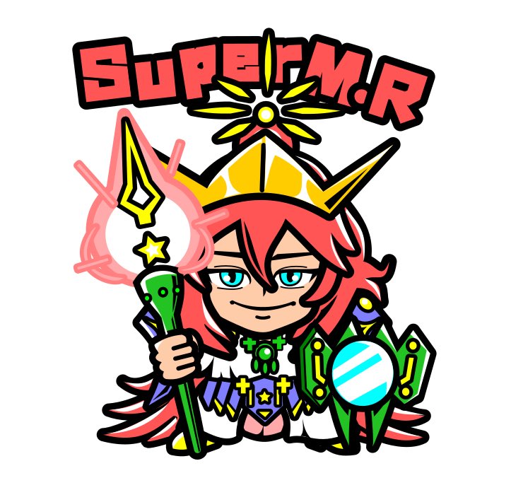 スーパーマリスロココ😆

#スーパーMR #スーパーマリスロココ　#ビックリメン　#ビックリマン　#聖魔合神　#ビックリマンシール  #ヘッドロココ
