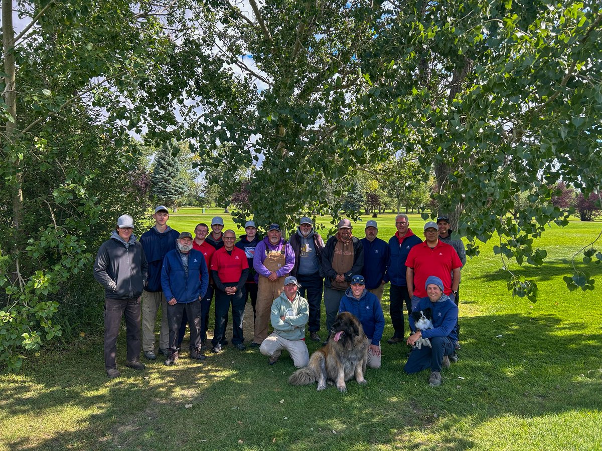 It’s Thank A Super Day! 

Thank you to our Course Superintendent, Chad Fawcett, Assistant Superintendent, David Gabric, and the entire Turf Care team for all their incredible work this season! 

#thankasuper #TheWascana #WascanaLife