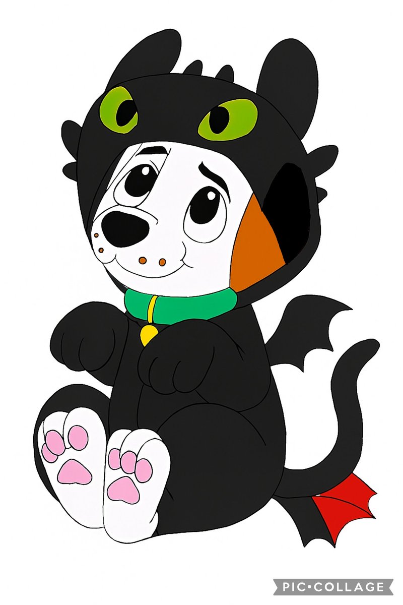 Me and my mate <a href="/Mysterypup2024/">❓Mystery❓</a> in our dragon costumes, we look absolutely adorable!! Credit goes to him!