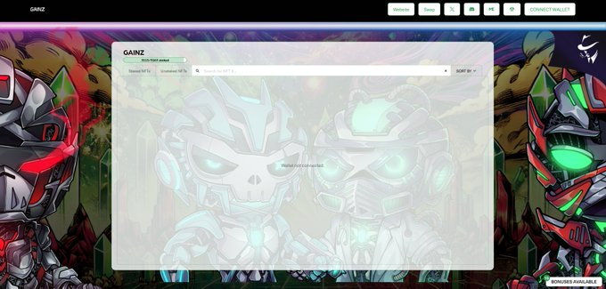 sol_diLeMMa's tweet image. ⚡️Are you an NFT project that wants to setup staking but doesn't know where to go?

🚀 Try the @GotmLabz NFT staking solution with many customizable features to project founders.

✅ @GotmLabz supports 100+ projects on #Solana.

🔗 nftstake.app

#GAINZ $GOTM #NFTs
