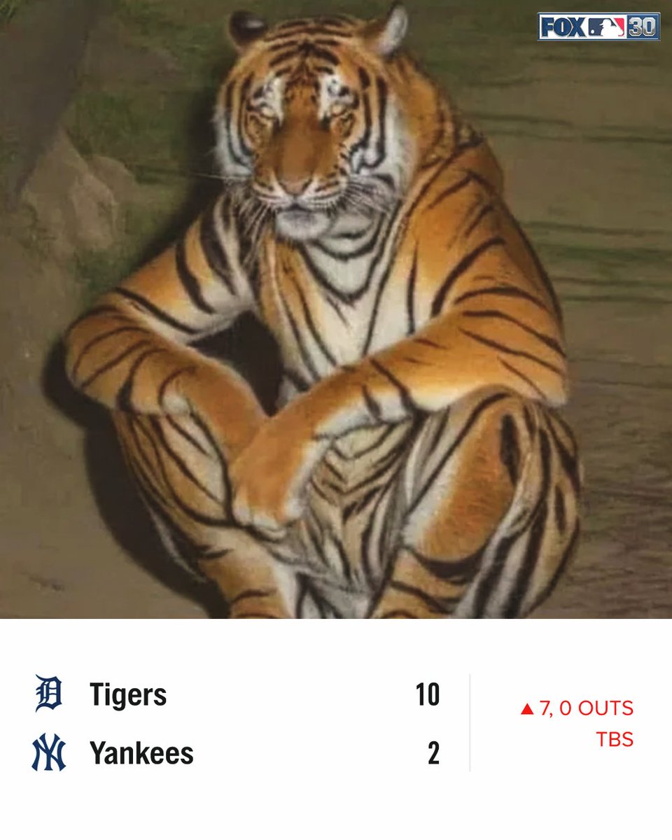 Checking in on the Tigers-Yankees game...
