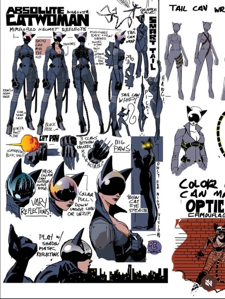 Yes, Absolute Catwoman can Camouflage!