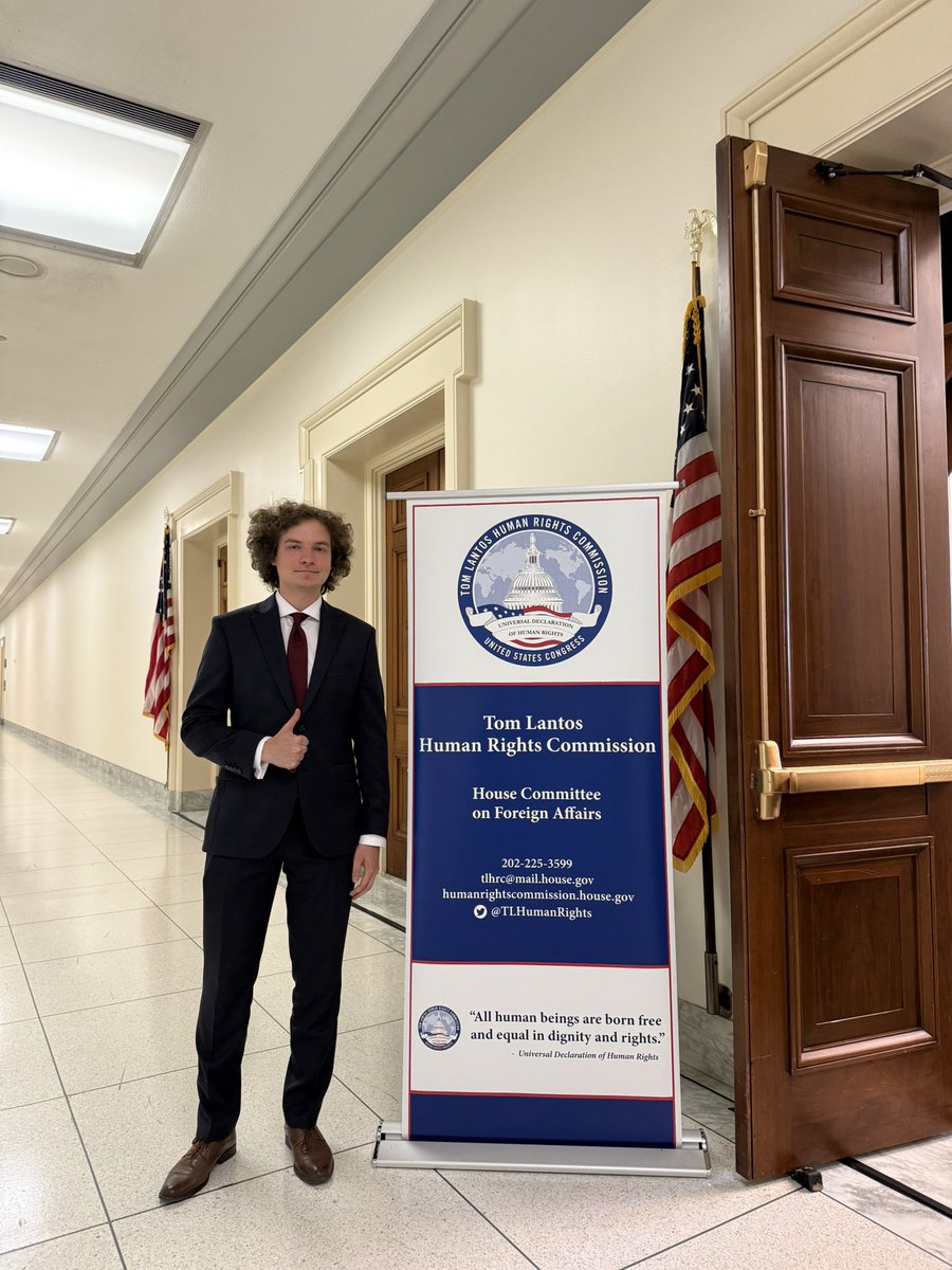 Happy to meet with TVN’s U.S. correspondent, <a href="/WronaM/">Marcin Wrona</a>.

Mr. Wrona, thank you for sharing your inspiring experiences as a Polish journalist abroad – thumbs up as we stay busy organizing hearings and attending meetings!