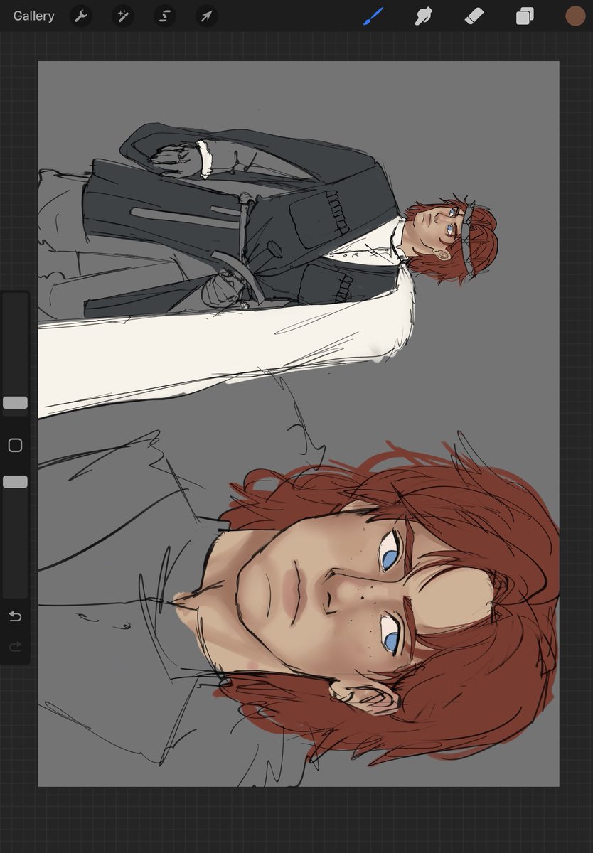 karuselii's tweet image. Old #Robbstark #WIP (I have nothing to post so I&apos;m gonna be posting old unfinished things sorry 😭) 

#ASOIAF #asoiaffanart #Got #GameOfThrones #stark