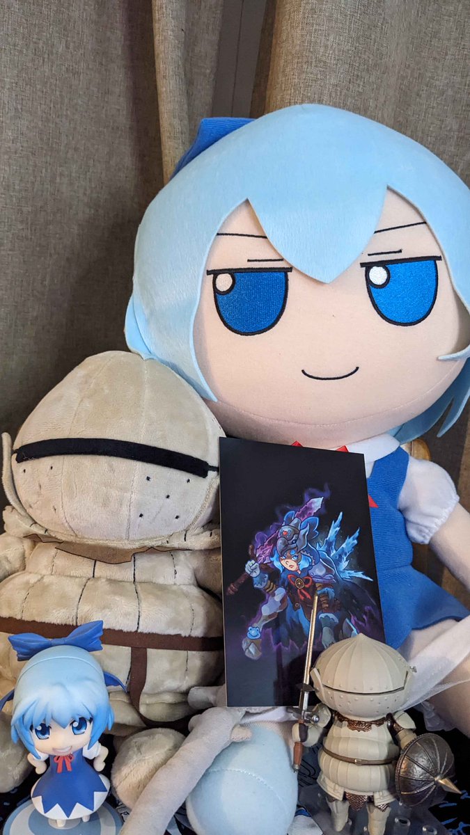 Thank you so much again to everyone that came to today's annual Cirno Day Dark Souls charity stream! We surpassed the goal again this year, and I couldn't be more thankful!

Thank you to everyone that came to hang out or donated!

I'll be messaging winners of prizes tomorrow! 💙