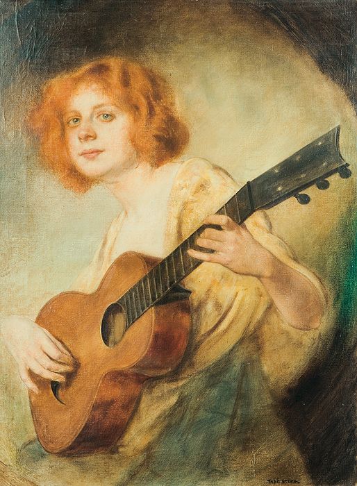 OrpheusL's tweet photo. Tadeusz #Styka (1889-1954)
- Girl with a Guitar
#musicpaintings #art #10settembre #September10 #10septembre #10septiembre #10setembro #Buongiorno #goodmorning #BuenosDias #bonjour #GutenMorgen https://t.co/z7XAxaLEuF