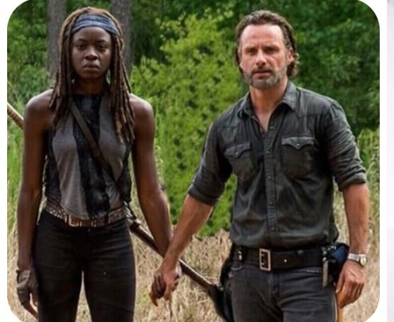 ivanizedantas1's tweet photo. @KnowledgIsPowa Rick e michonne #richonner https://t.co/x3HkgjNOxD