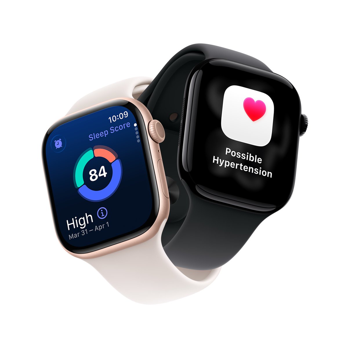 tim_cook's tweet image. Apple Watch helps millions better understand their health simply by wearing it.

Today we introduced two powerful new features: one that will notify you if it detects signs of hypertension over time, and sleep score to give you more insight into the quality of your sleep.